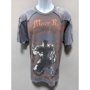 One More Round MMA Y2K Graphic Tee Fighter Design “Contender” Shirt